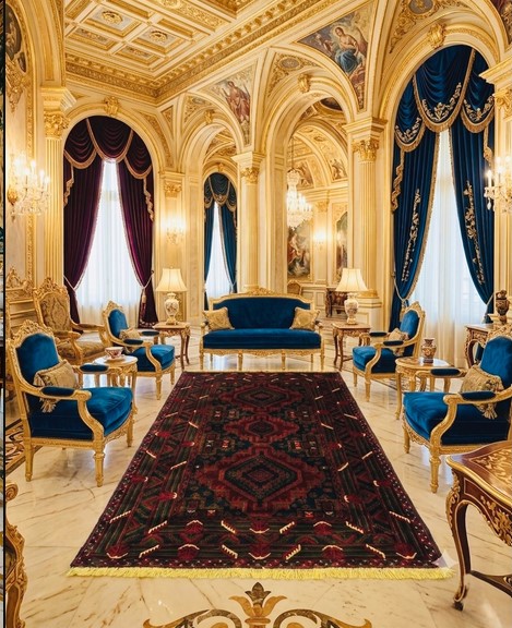 Handwoven carpet